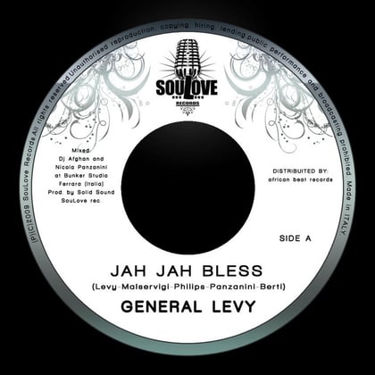 Jah Jah Bless album by General Levy - Drum and Bass Cover Art