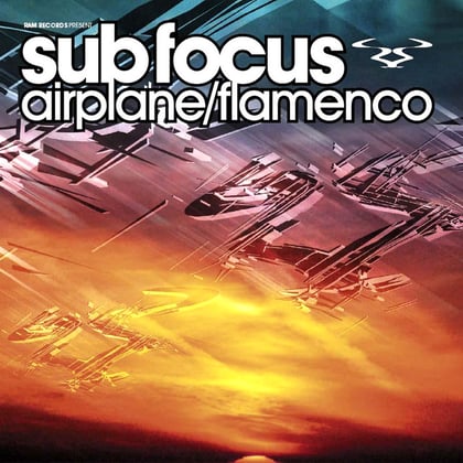 Airplane / Flamenco album by Sub Focus - Drum and Bass Cover Art