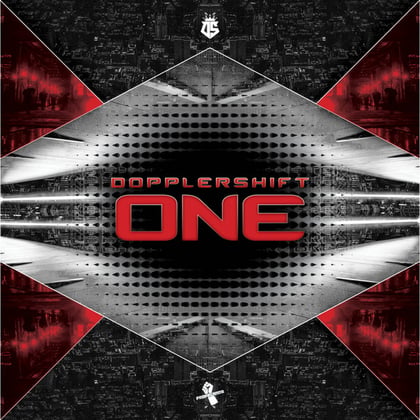 ONE album by Dopplershift - Drum and Bass Cover Art