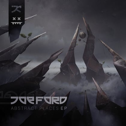 Abstract Places EP album by Joe Ford - Drum and Bass Cover Art