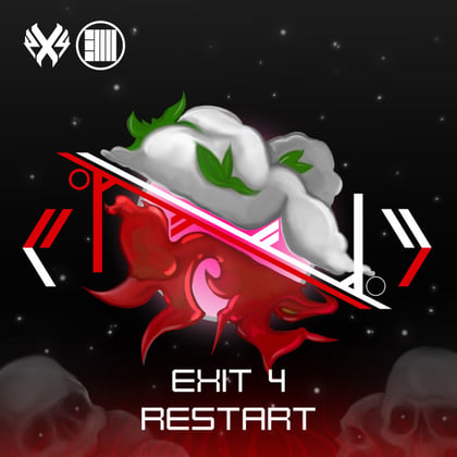 Restart album by Exit4 - Drum and Bass Cover Art