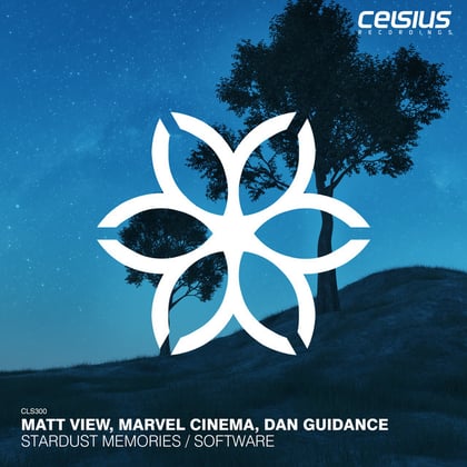 Stardust Memories / Software album by Matt View, Marvel Cinema & Dan Guidance - Drum and Bass Cover Art