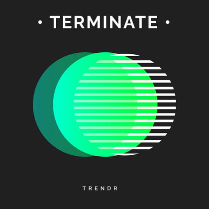 Terminate album by Trend´R - Drum and Bass Cover Art