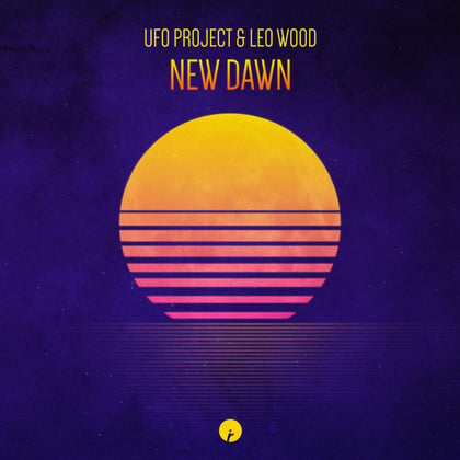 New Dawn album by Mollie Collins & UFO Project - Drum and Bass Cover Art