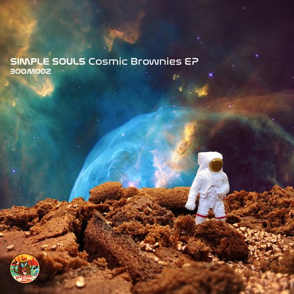 Cosmic Brownies album by Simple Souls - Drum and Bass Cover Art