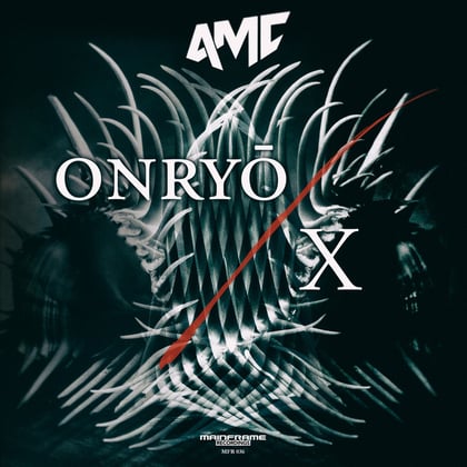 Onryo / X album by K Motionz & A.M.C - Drum and Bass Cover Art