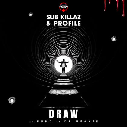 Draw / Funk album by Sub Killaz, Profile & Dr Meaker - Drum and Bass Cover Art