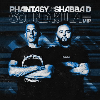 Sound Killa (VIP) album by DJ Phantasy, MC Shabba D & SASASAS - Drum and Bass Cover Art