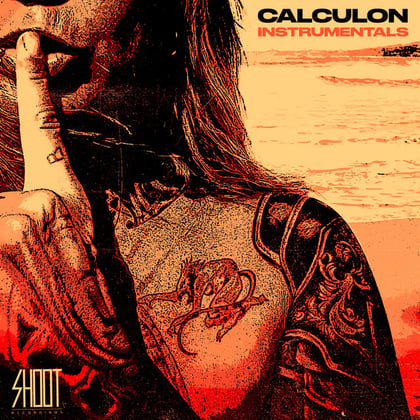 Instrumentals EP album by Calculon & OB1 - Drum and Bass Cover Art