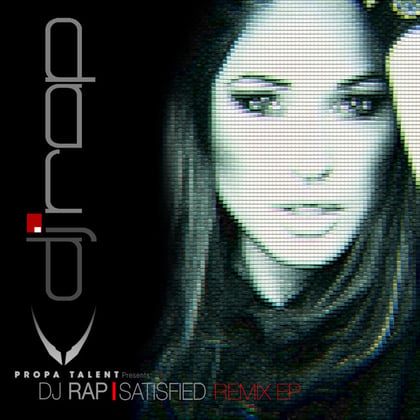 Satisfied Remix EP album by DJ Rap - Drum and Bass Cover Art