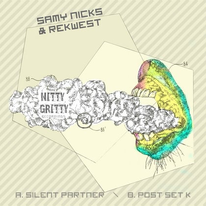 Silent Partner album by Samy Nicks & Rekwest - Drum and Bass Cover Art
