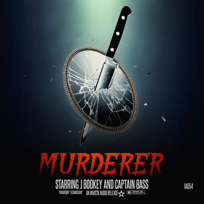 Murderer album by Captain Bass & J Bookey - Drum and Bass Cover Art