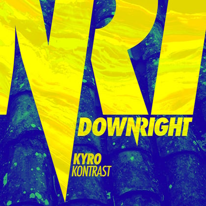 Kontrast album by Kyro - Drum and Bass Cover Art