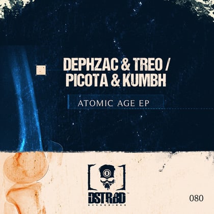 Atomic Age EP album by Picota - Drum and Bass Cover Art