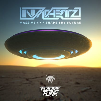 Massive / Shape the Future album by Invadhertz - Drum and Bass Cover Art
