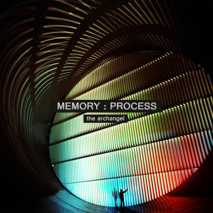 Memory:Process album by The Archangel - Drum and Bass Cover Art