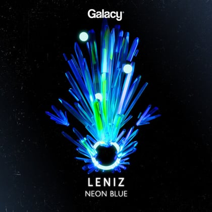 Neon Blue album by Leniz - Drum and Bass Cover Art