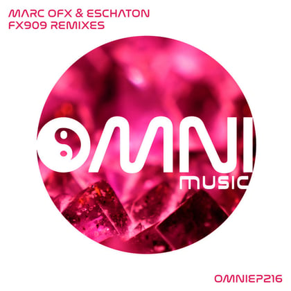 FX909 Remixes album by Eschaton & Marc OFX - Drum and Bass Cover Art