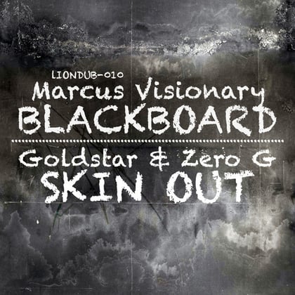 Blackboard album by Marcus Visionary, Zero G & Goldstar - Drum and Bass Cover Art