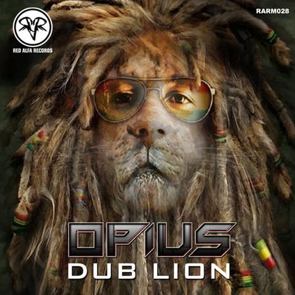 Dub Lion album by Opius - Drum and Bass Cover Art