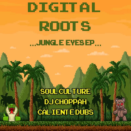 JUNGLE EYES EP album by Soulculture - Drum and Bass Cover Art