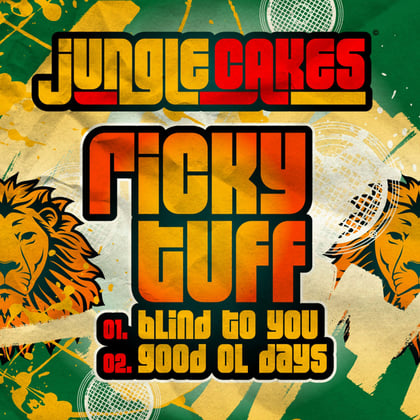 Jungle Cakes, Vol. 18 album by Ricky Tuff - Drum and Bass Cover Art