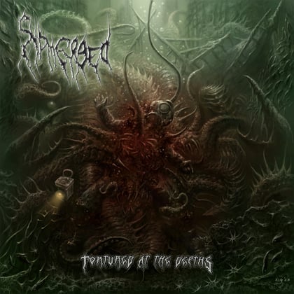 Tortured At The Depths album by Submerged & VLTRN - Drum and Bass Cover Art