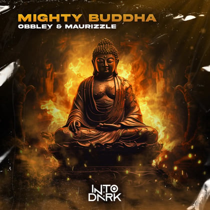 Mighty Buddha album by Obbley - Drum and Bass Cover Art