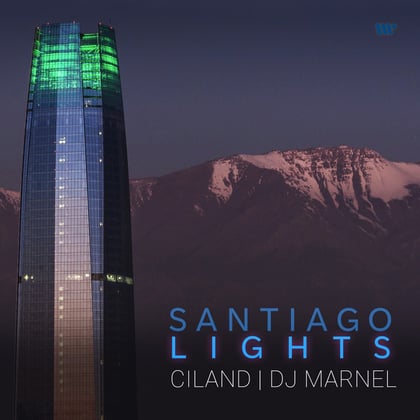 Santiago Lights album by DJ Marnel - Drum and Bass Cover Art