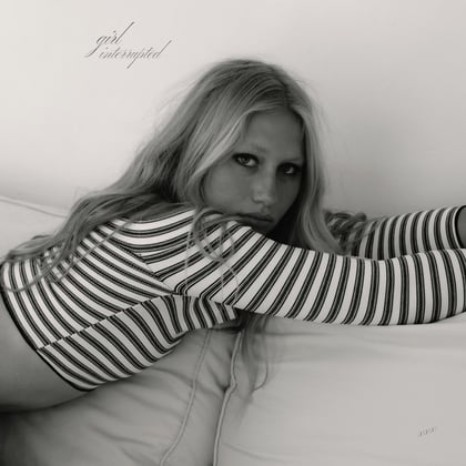 girl interrupted album by Laura LeRoy - Drum and Bass Cover Art