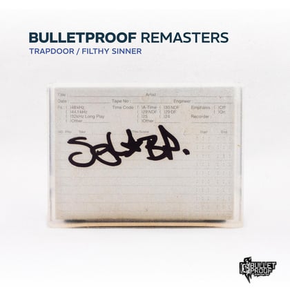 Trapdoor (2023 Remaster) album by Bulletproof - Drum and Bass Cover Art