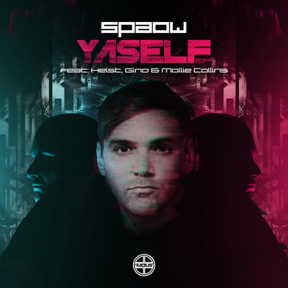 Yaself album by Spaow - Drum and Bass Cover Art