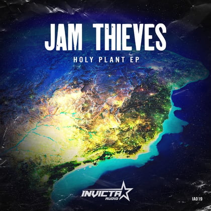 Holy Plant EP album by Jam Thieves - Drum and Bass Cover Art