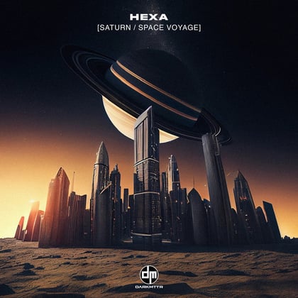 Saturn album by Hexa - Drum and Bass Cover Art