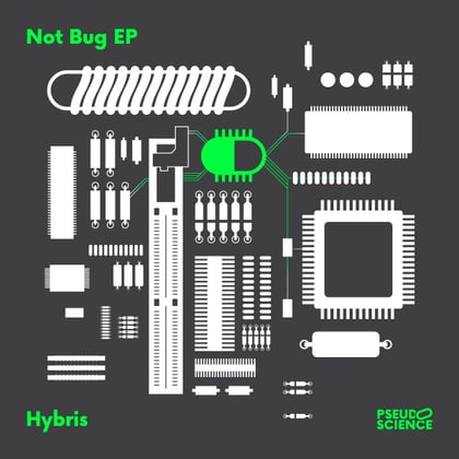 Not Bug EP album by Hybris - Drum and Bass Cover Art