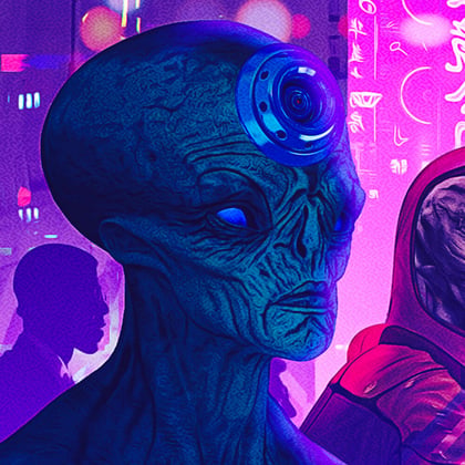 The Future album by Jordana - Drum and Bass Cover Art