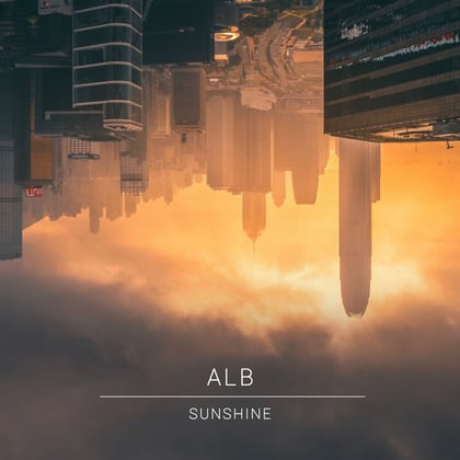 Sunshine album by ALB - Drum and Bass Cover Art