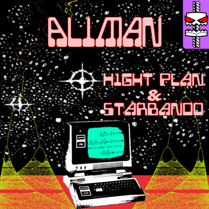 Hight Plan album by Aliman - Drum and Bass Cover Art