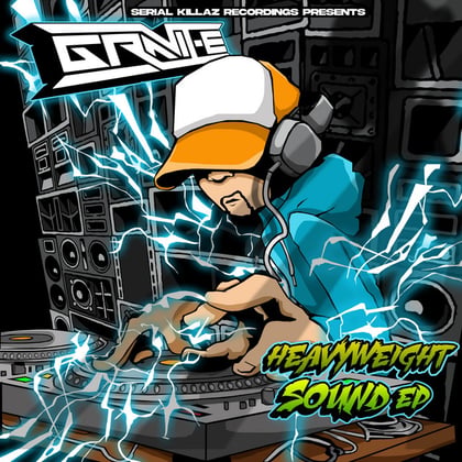 Heavyweight Sound EP album by Gravit-E - Drum and Bass Cover Art