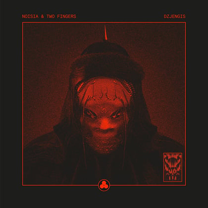 Dzjengis album by Noisia - Drum and Bass Cover Art