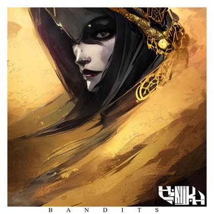 BANDITS album by YZMIKH - Drum and Bass Cover Art