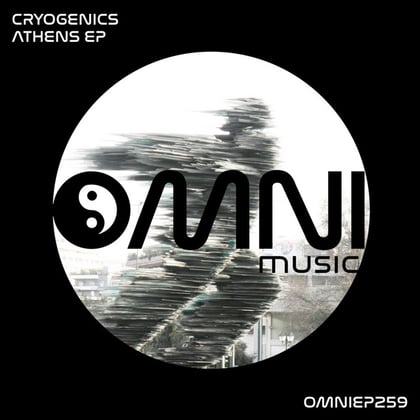 Athens EP album by Cryogenics - Drum and Bass Cover Art