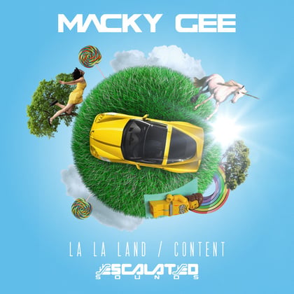 La La Land album by Macky Gee - Drum and Bass Cover Art