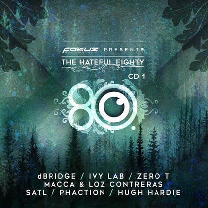 Fokuz Recordings presents: Hateful Eighty (CD1) album by Macca (DNB), Loz Contreras & Kolectiv - Drum and Bass Cover Art