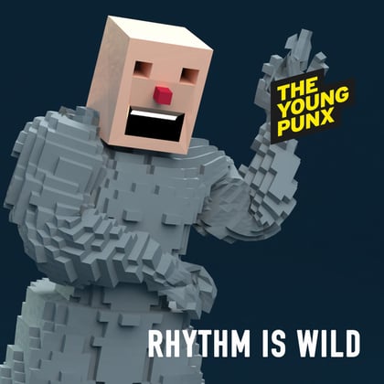 Rhythm Is Wild album by John B - Drum and Bass Cover Art