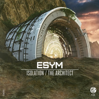 Isolation/The Architect album by Esym - Drum and Bass Cover Art