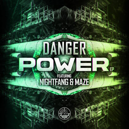 Power album by Danger & Vital Link - Drum and Bass Cover Art