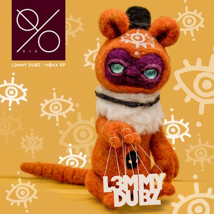 Hoax EP album by L3MMY DUBZ - Drum and Bass Cover Art