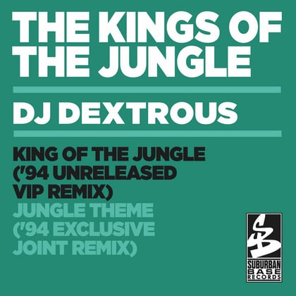 Kings of the Jungle album by DJ Dextrous - Drum and Bass Cover Art