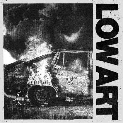 Low Art album by Rockwell - Drum and Bass Cover Art